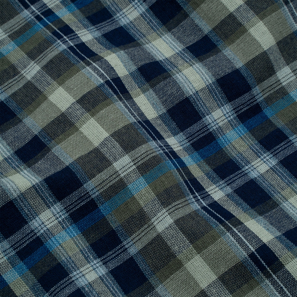 TCM mini logo check half shirts