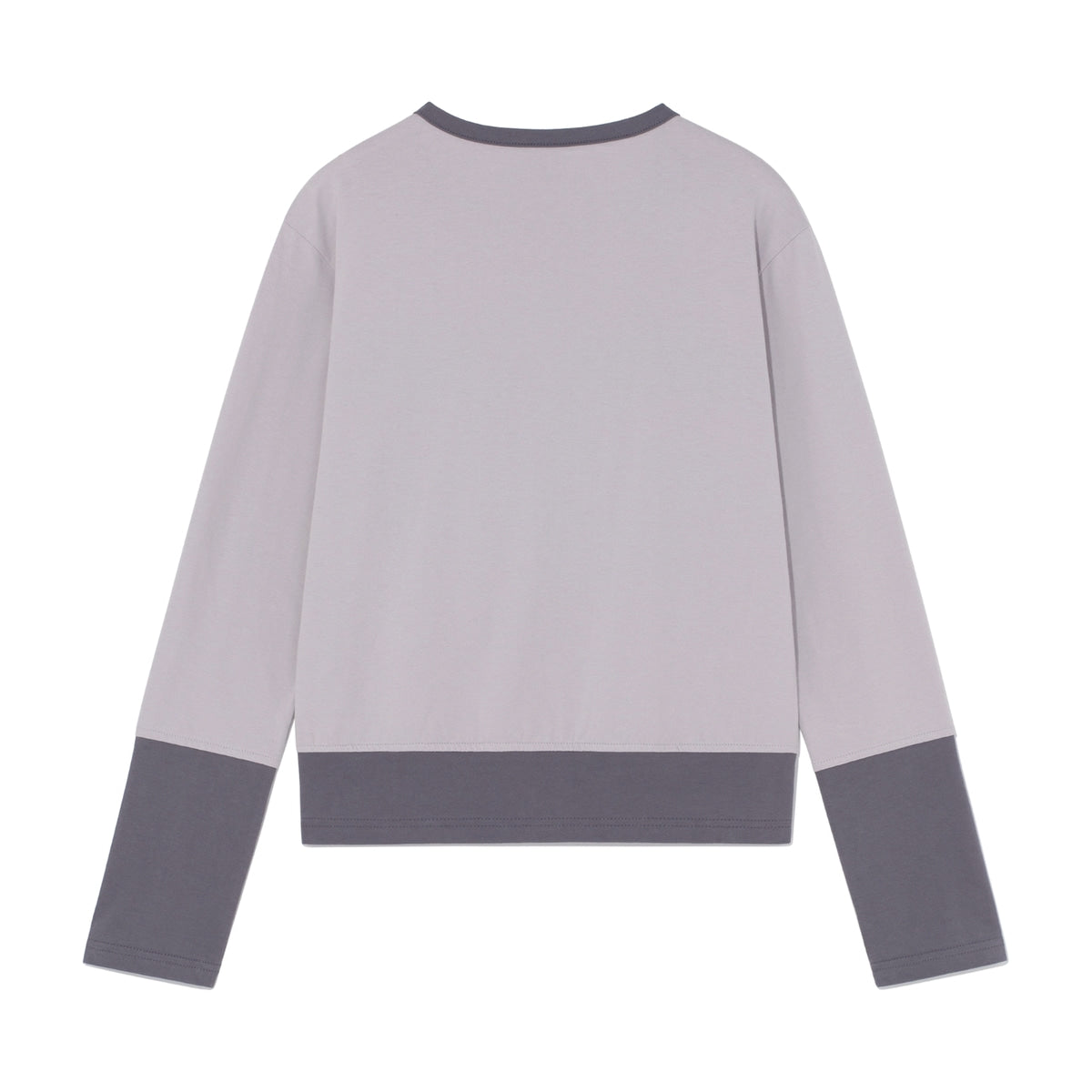 TCM color block line long sleeve