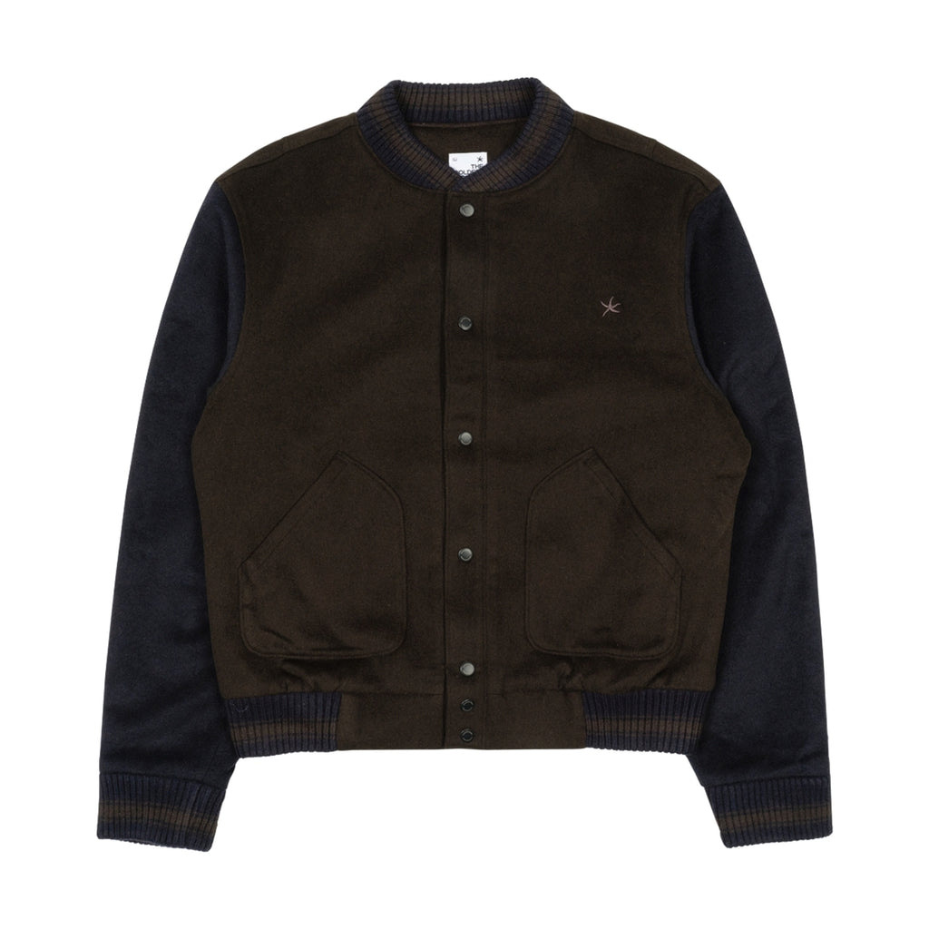 TCM mini logo varsity jacket