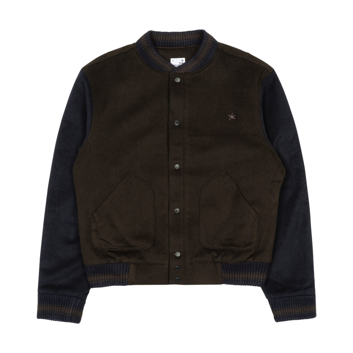 TCM mini logo varsity jacket