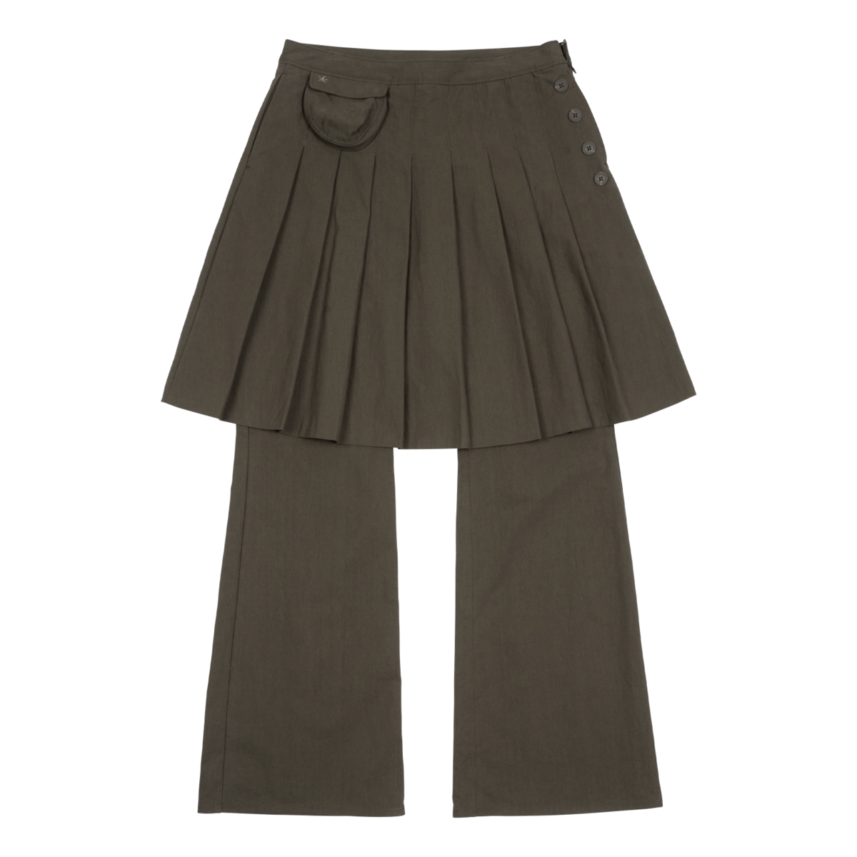 TCM skirt layered pants