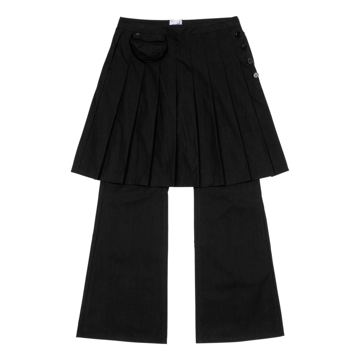 TCM skirt layered pants