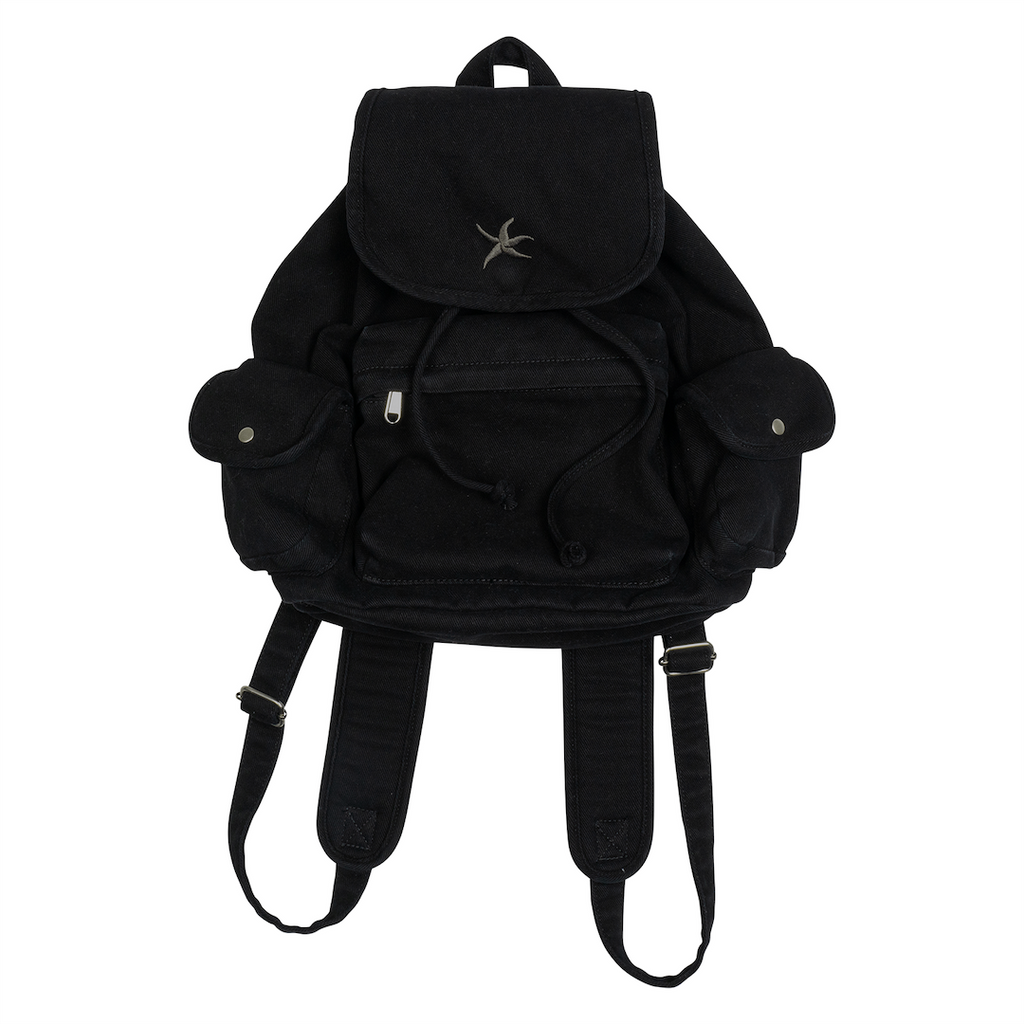 TCM starfish denim backpack