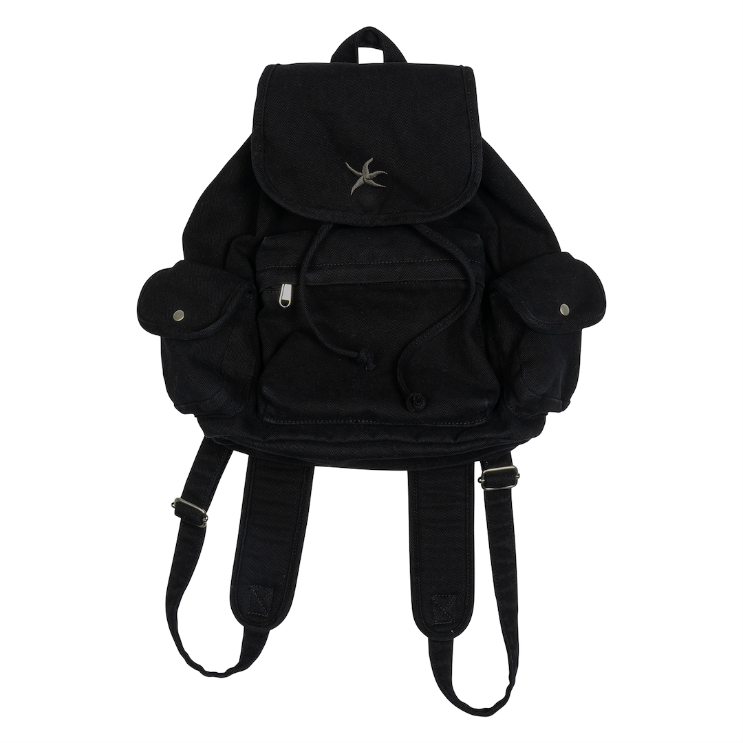 TCM starfish denim backpack