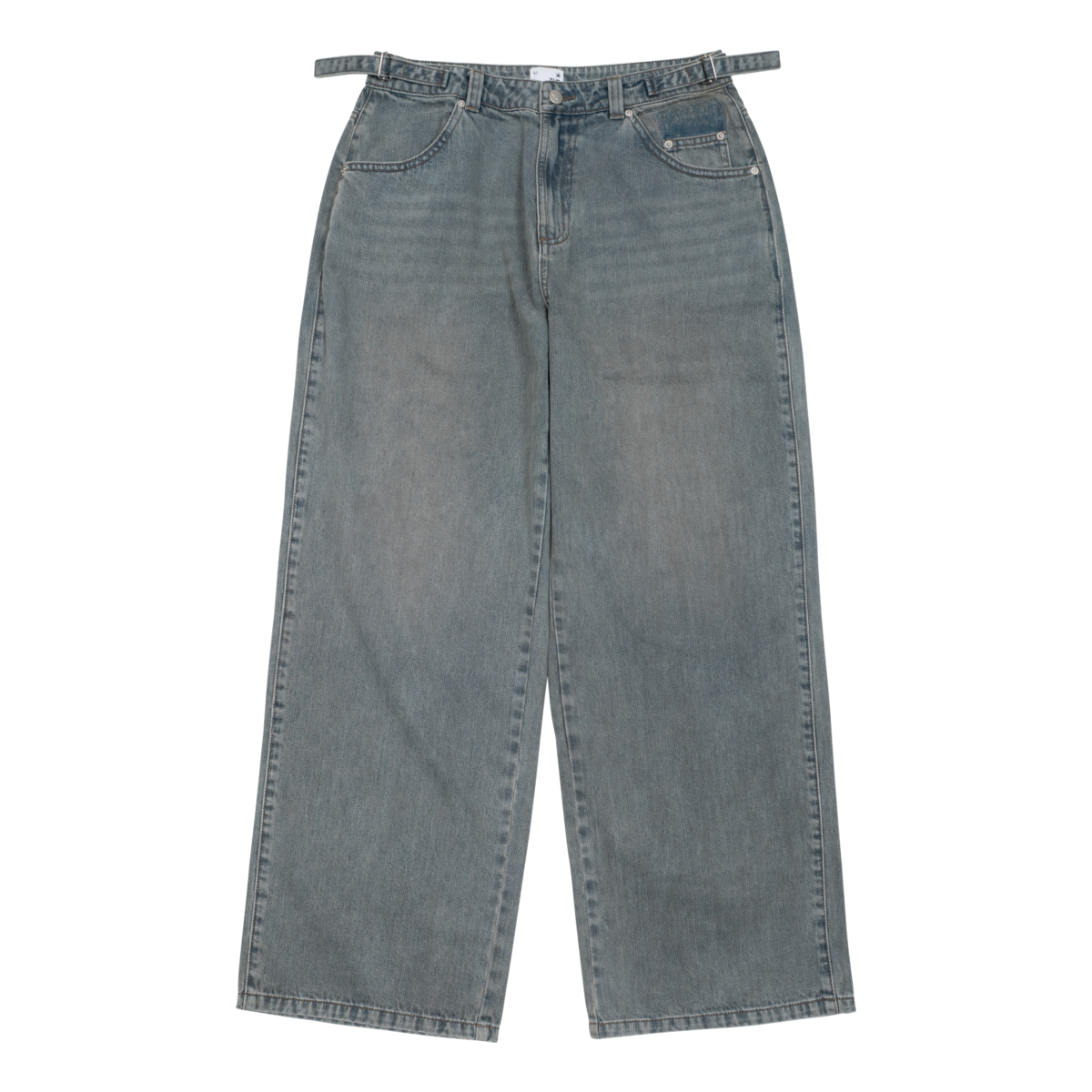 TCM washed denim pants