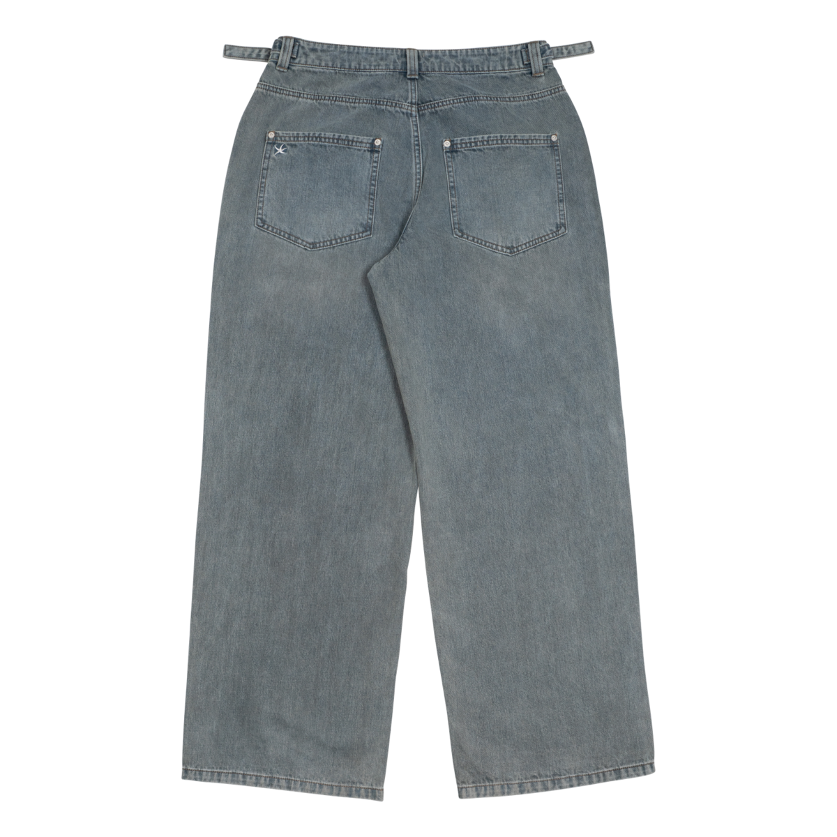 TCM washed denim pants