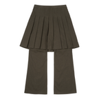 TCM skirt layered pants