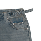 TCM washed denim pants