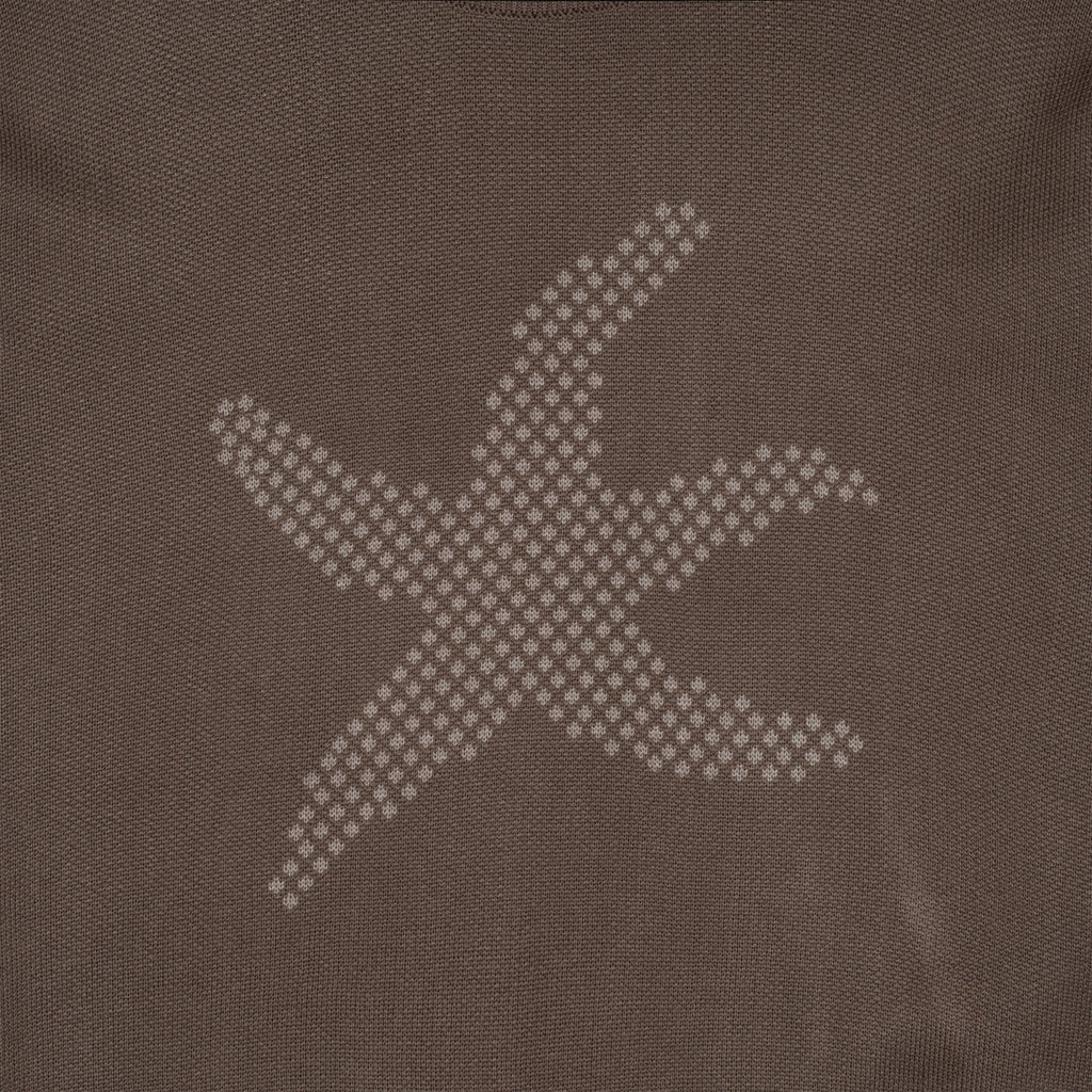 TCM starfish logo knit