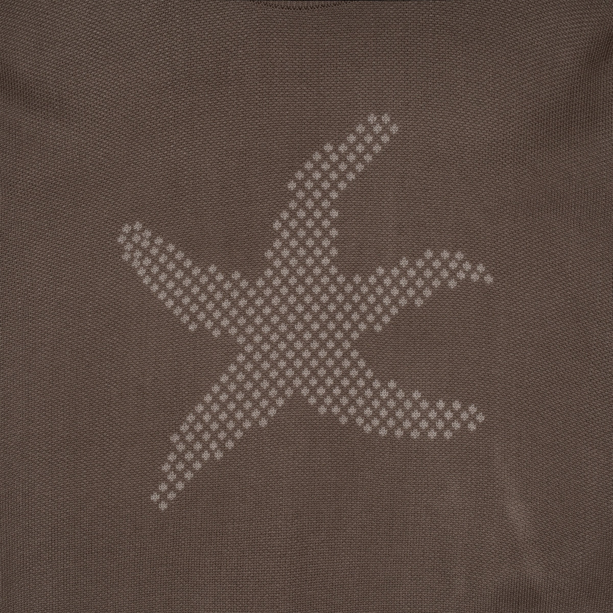 TCM starfish logo knit