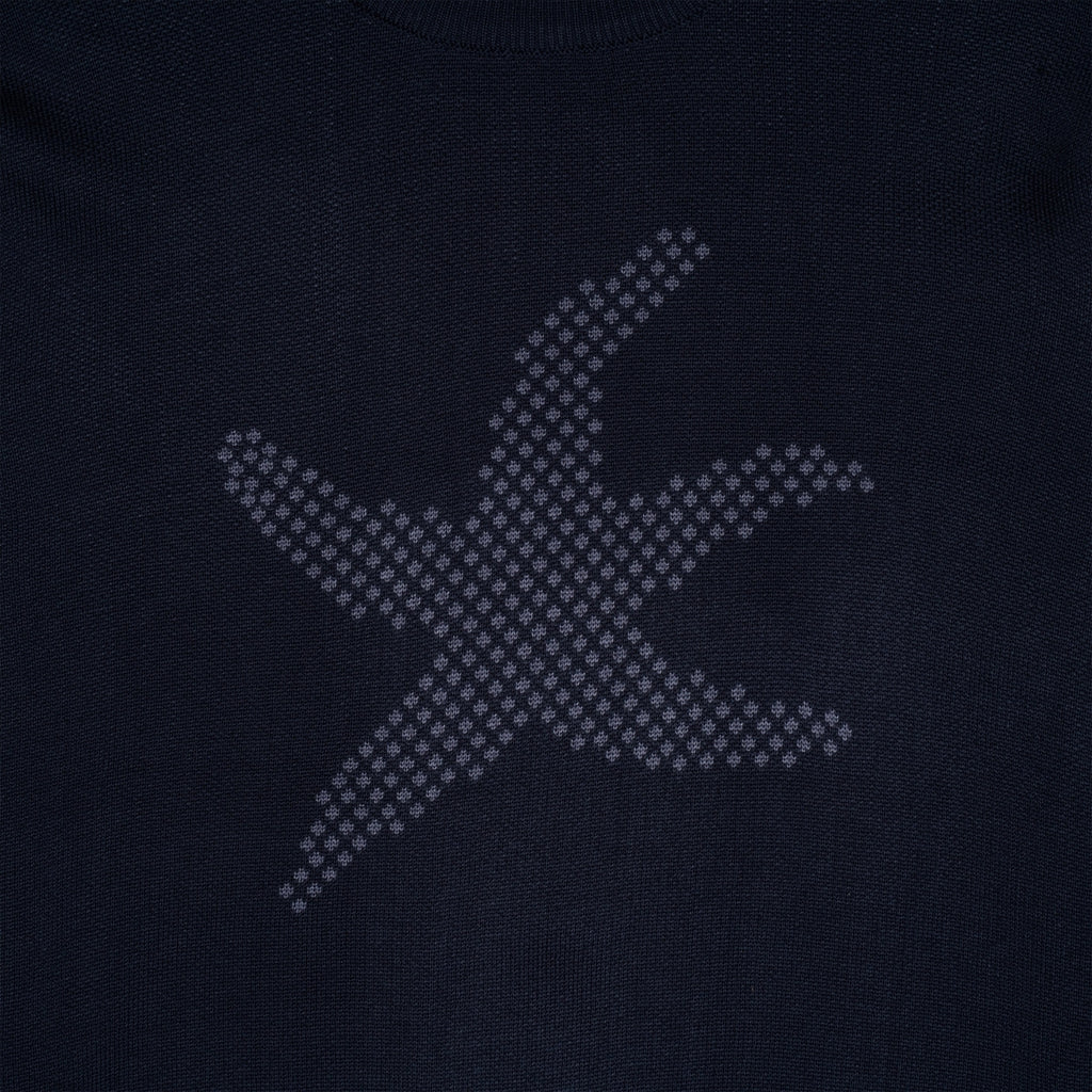 TCM starfish logo knit