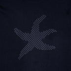 TCM starfish logo knit