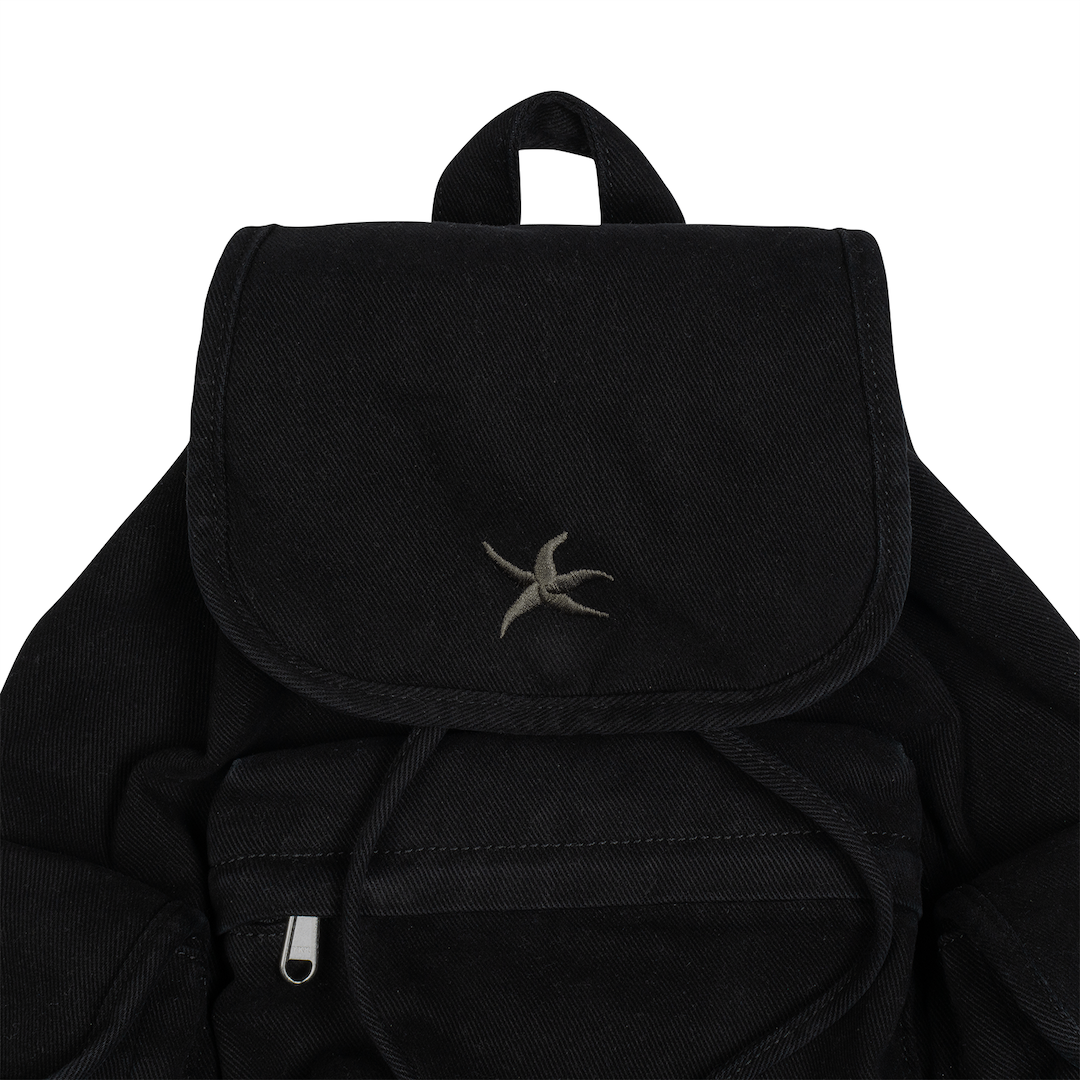 TCM starfish denim backpack