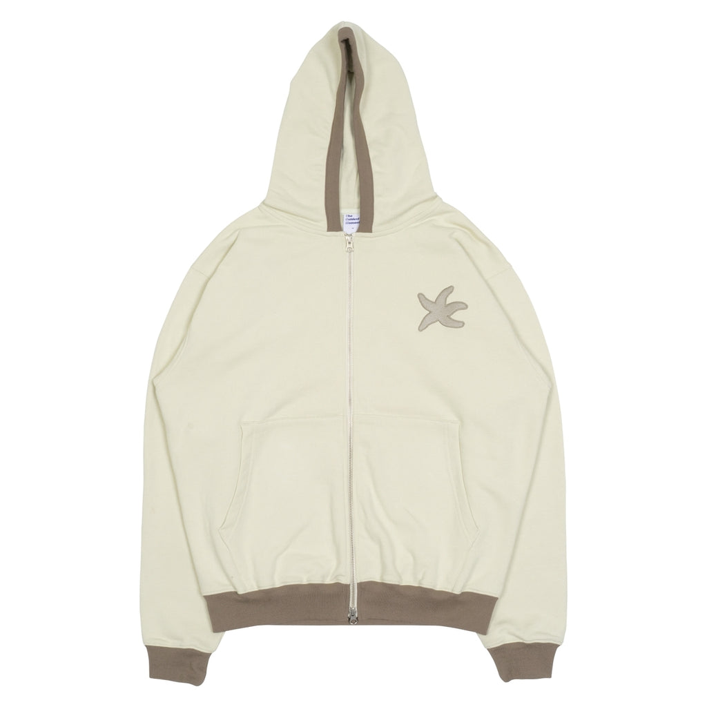 TCM line hooded zip-up