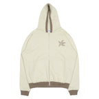 TCM line hooded zip-up