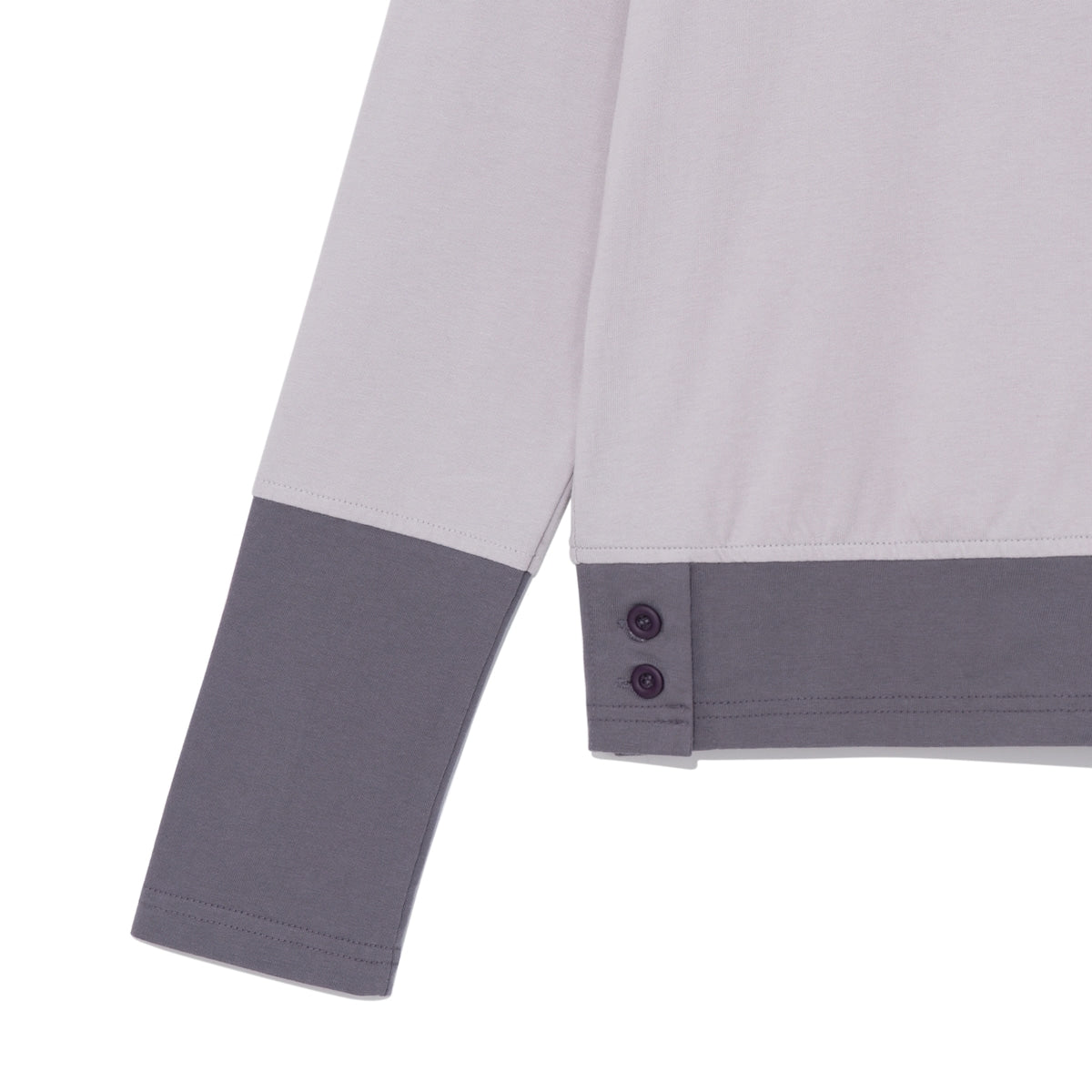 TCM color block line long sleeve