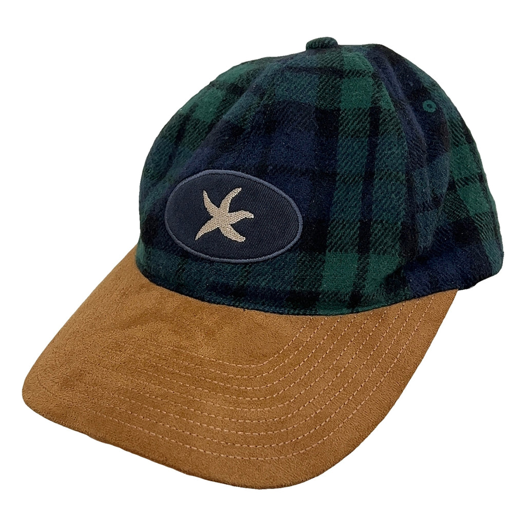 TCM check logo cap (green)
