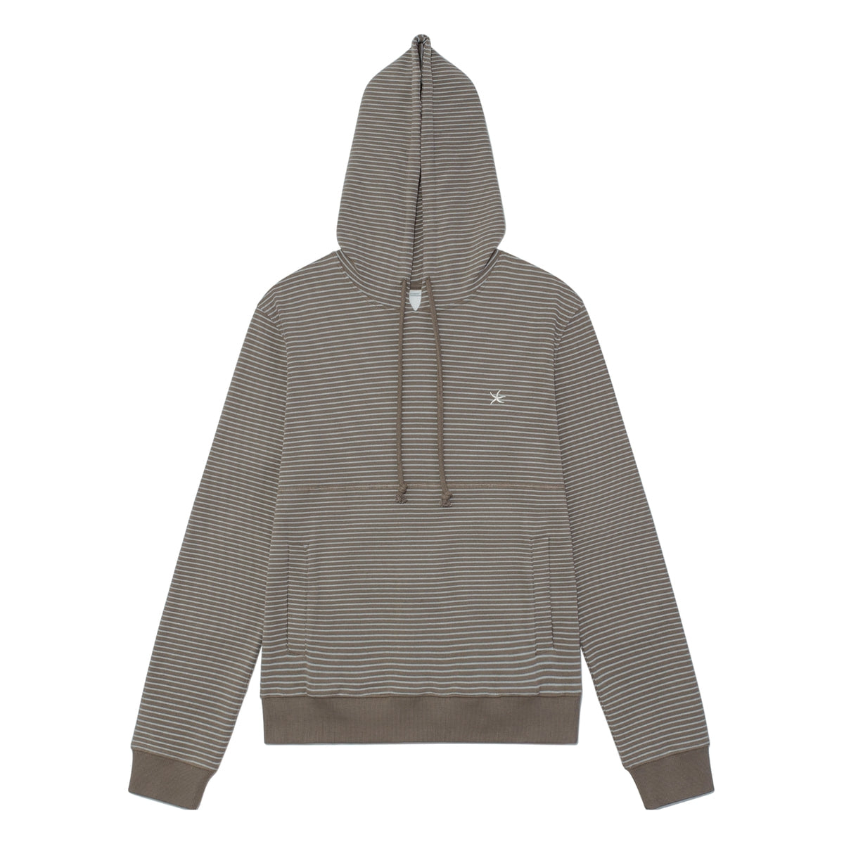 TCM contrast stripe hoodie