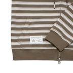 TCM stripe standard hooded zip-up