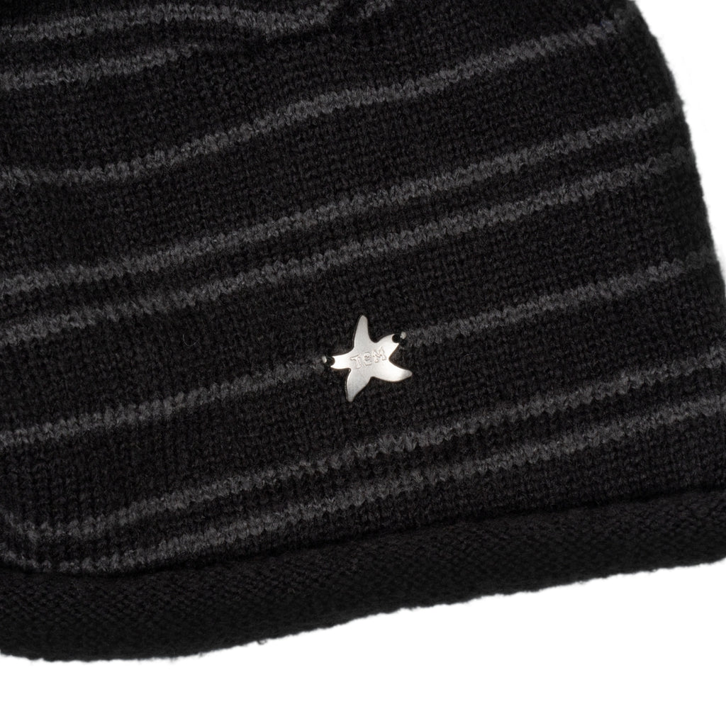 TCM stripe bottle beanie