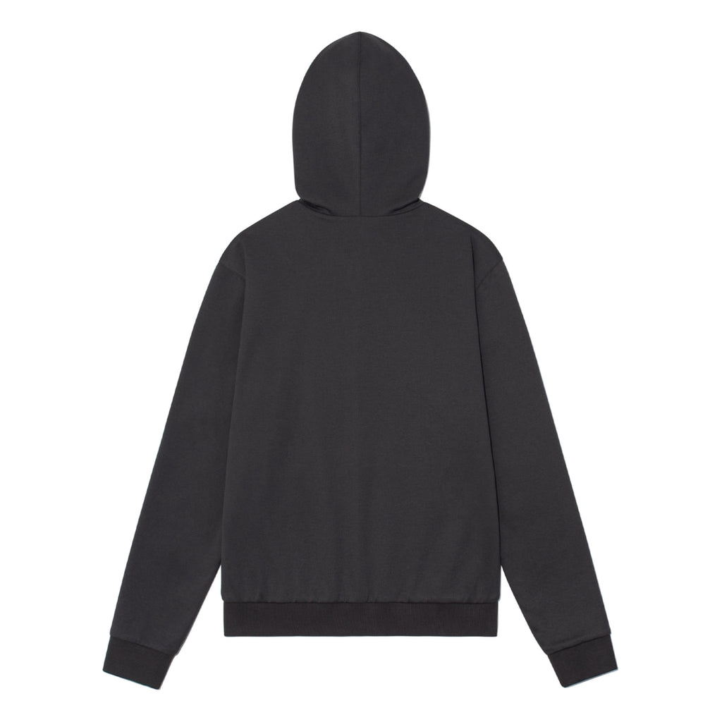 TCM reversible stripe hooded zip-up