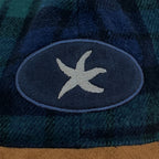 TCM check logo cap (green)