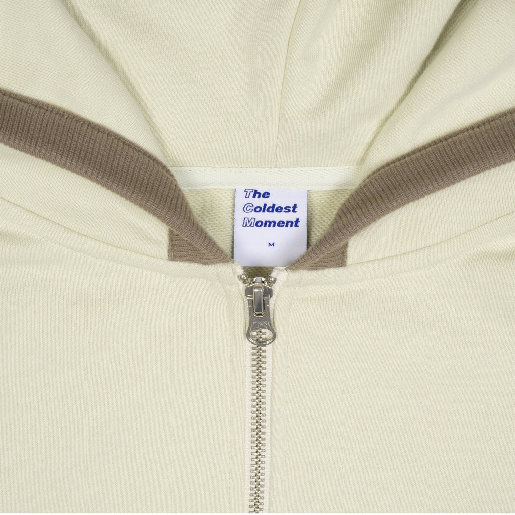 TCM line hooded zip-up