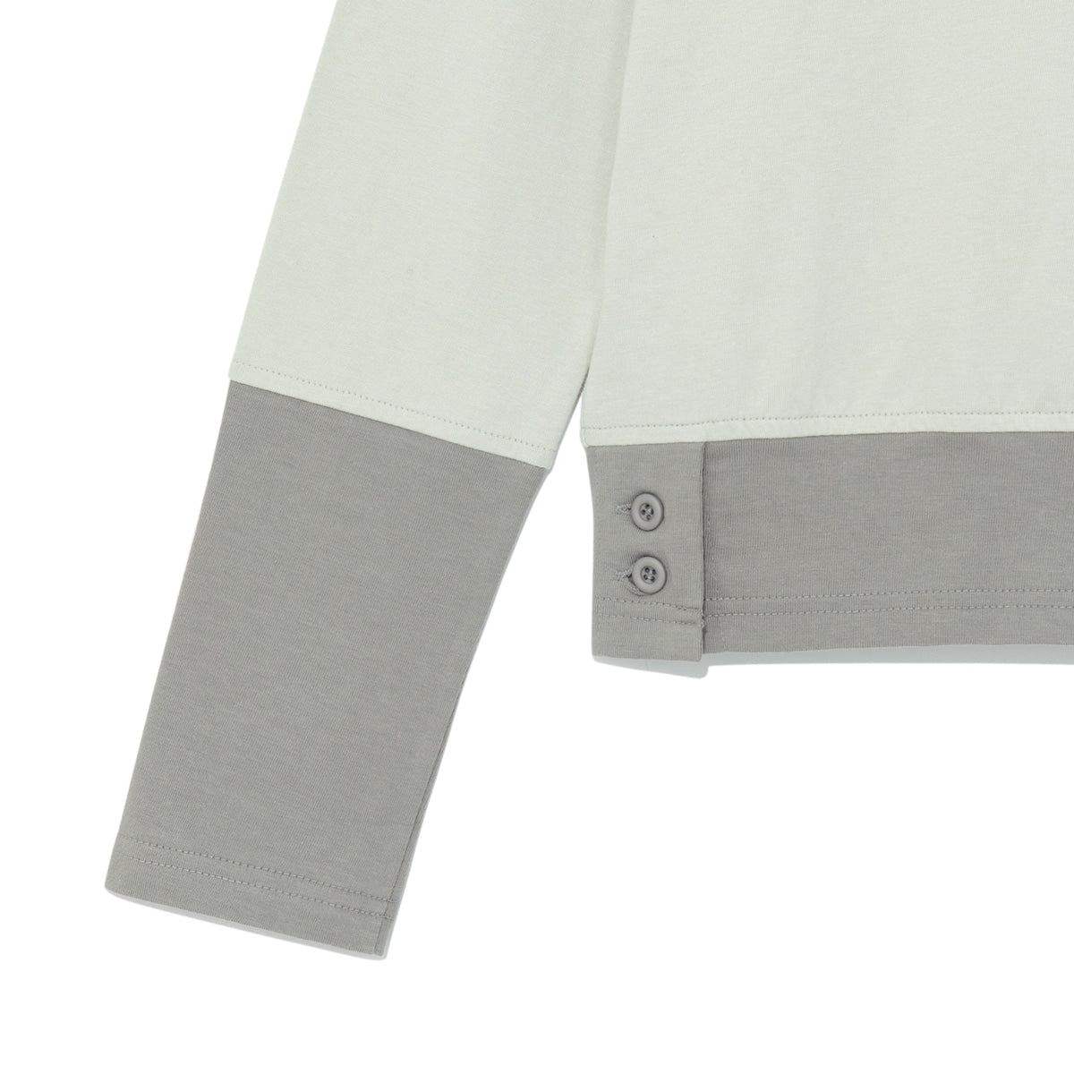 TCM color block line long sleeve