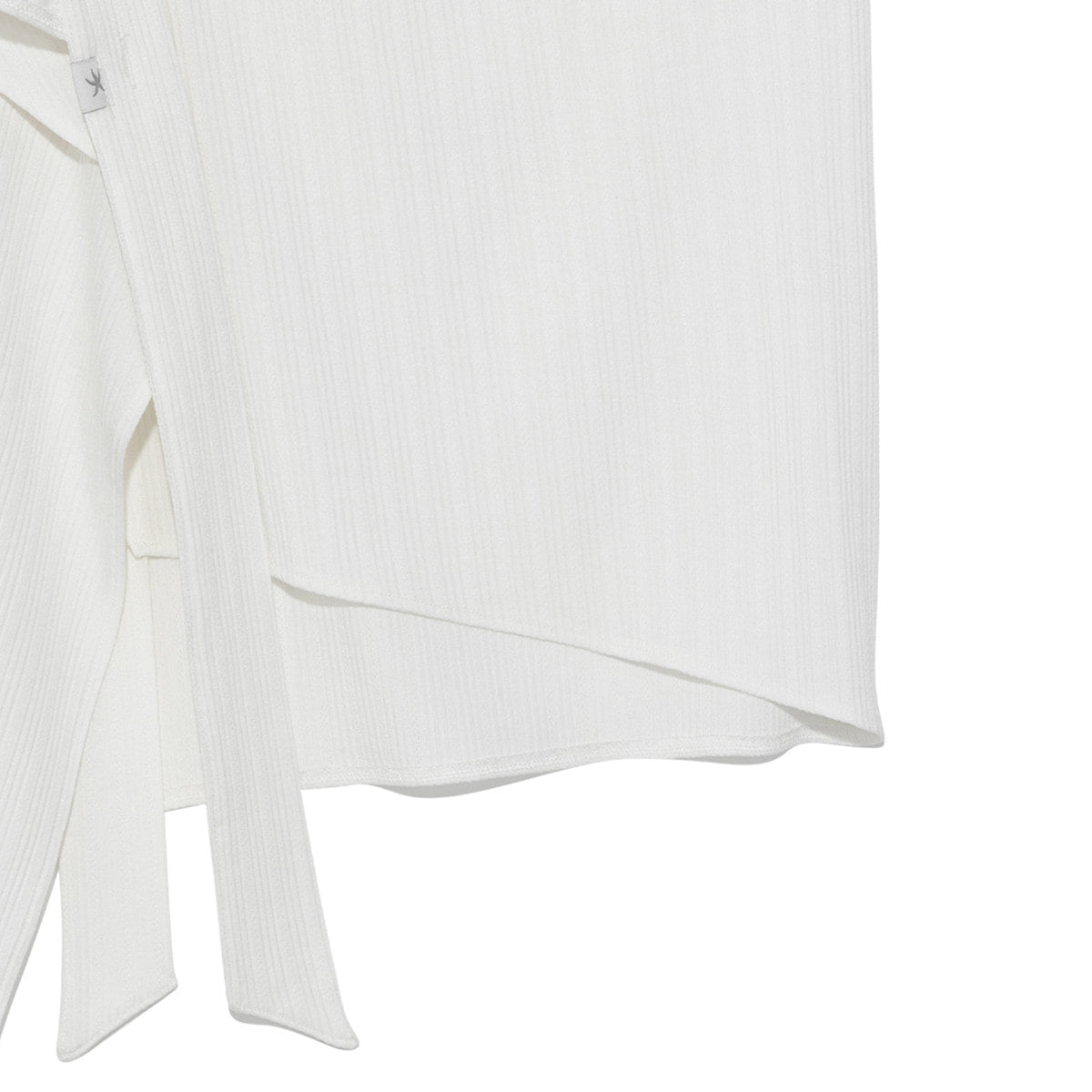 (w) TCM button layered skirt