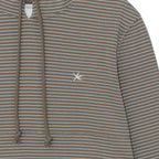 TCM contrast stripe hoodie