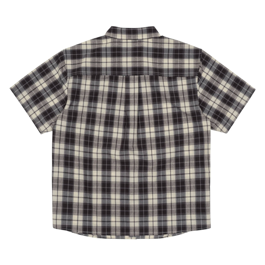TCM mini logo check half shirts