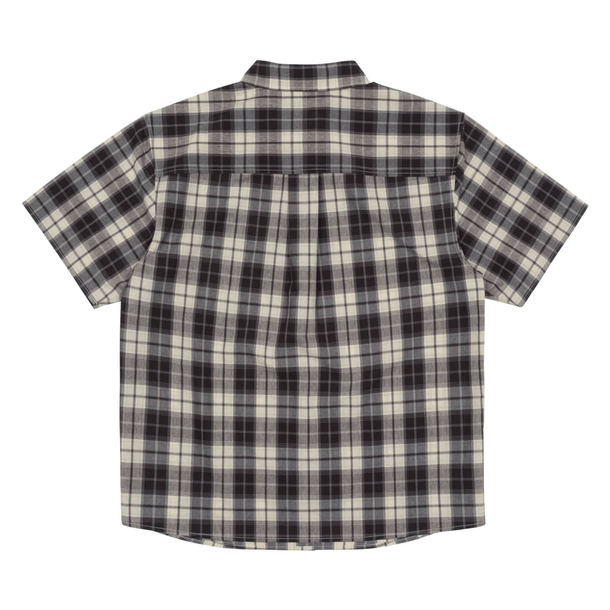 TCM mini logo check half shirts