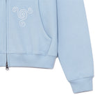 TCM snail hooded zip up