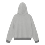 TCM snow stripe hooded zip-up