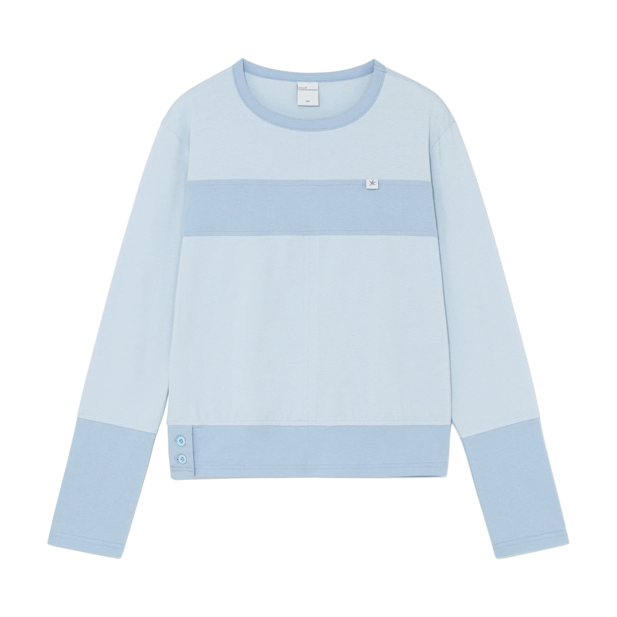 TCM color block line long sleeve