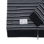 TCM stripe standard hooded zip-up