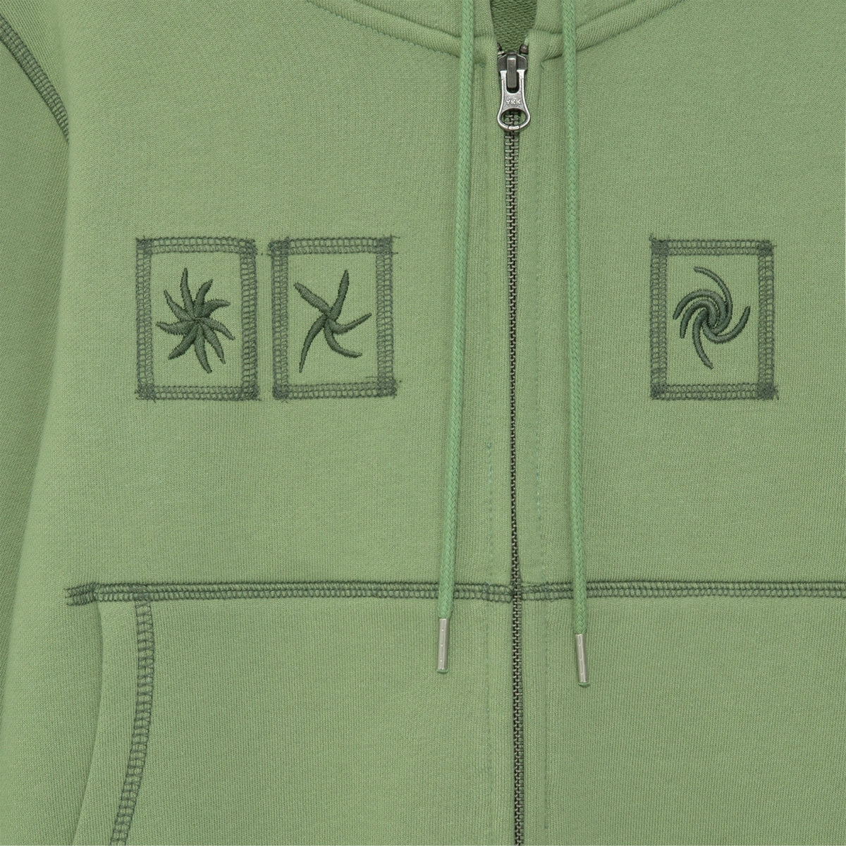 TCM tornado hooded zip-up