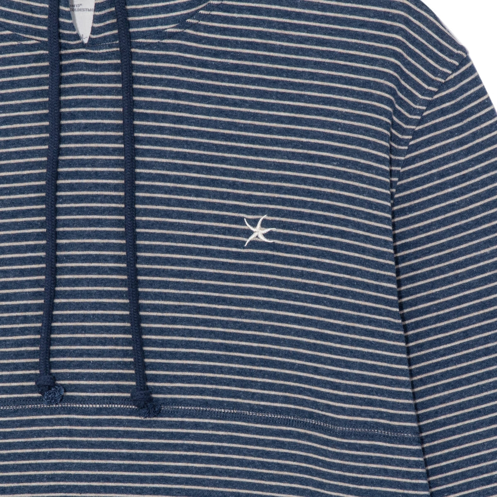 TCM contrast stripe hoodie