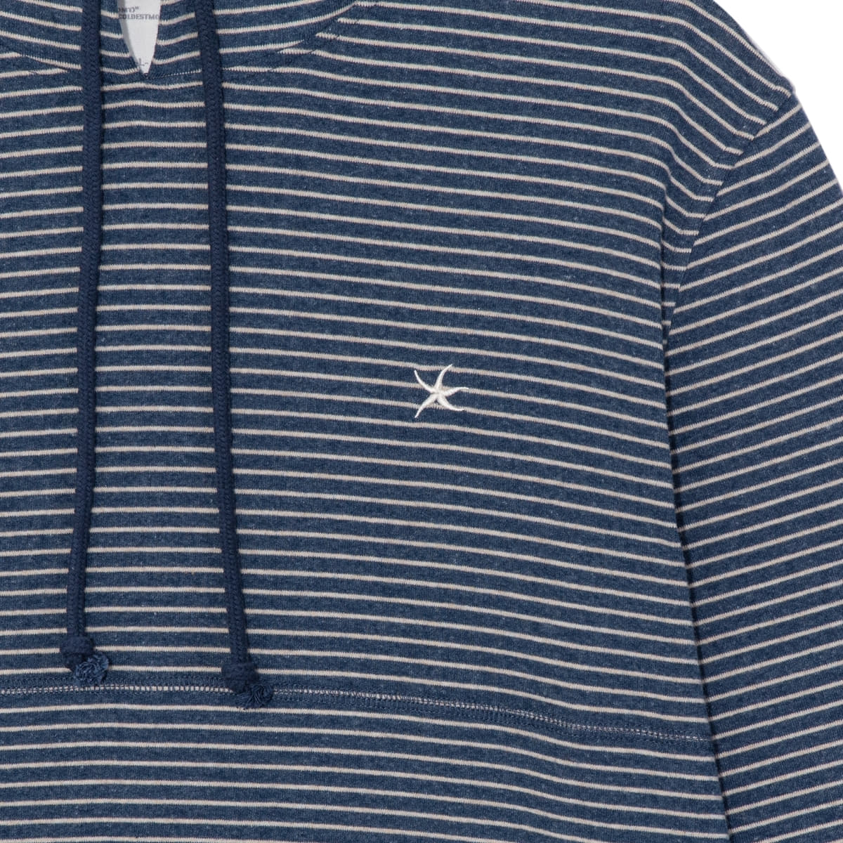 TCM contrast stripe hoodie
