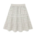 (w) TCM frill pocket check skirt