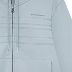TCM note hooded zip-up