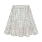 (w) TCM frill pocket check skirt