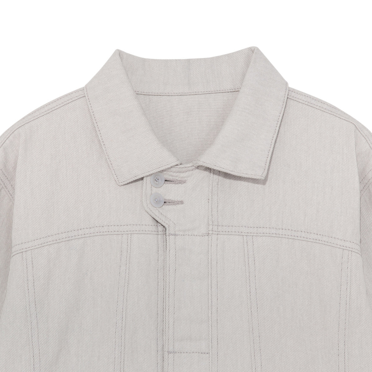 TCM double‑button trucker jacket