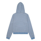 TCM stripe standard hooded zip-up