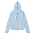 TCM snail hooded zip up