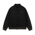TCM mini logo pocket work jacket (black)