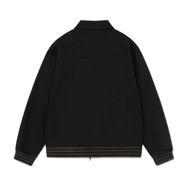 TCM mini logo pocket work jacket (black)