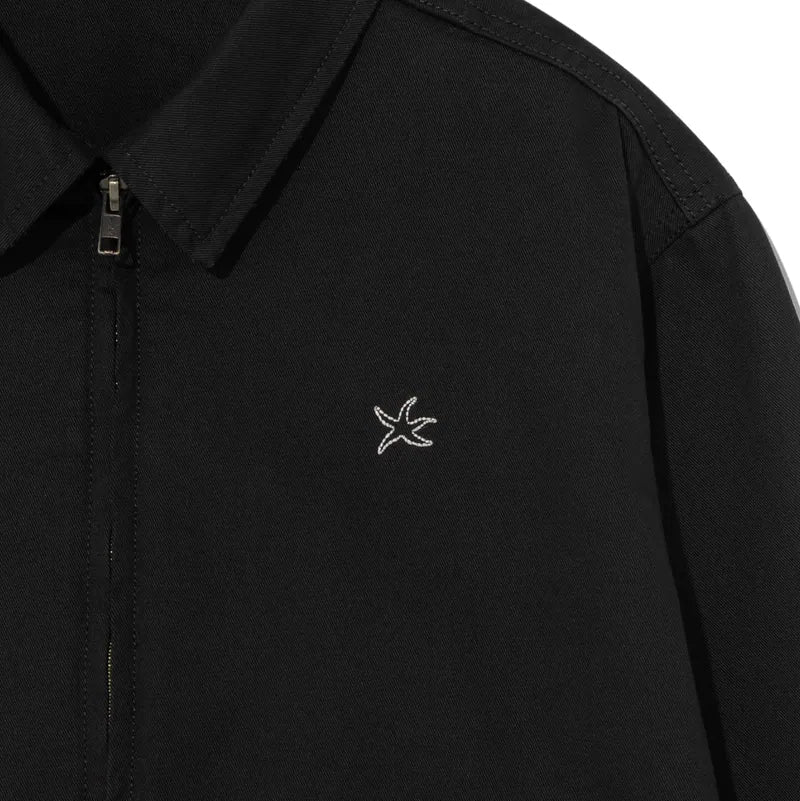 TCM mini logo pocket work jacket (black)