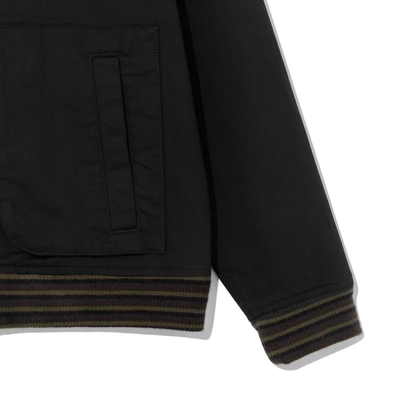 TCM mini logo pocket work jacket (black)
