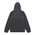 TCM curved button waffle jacket